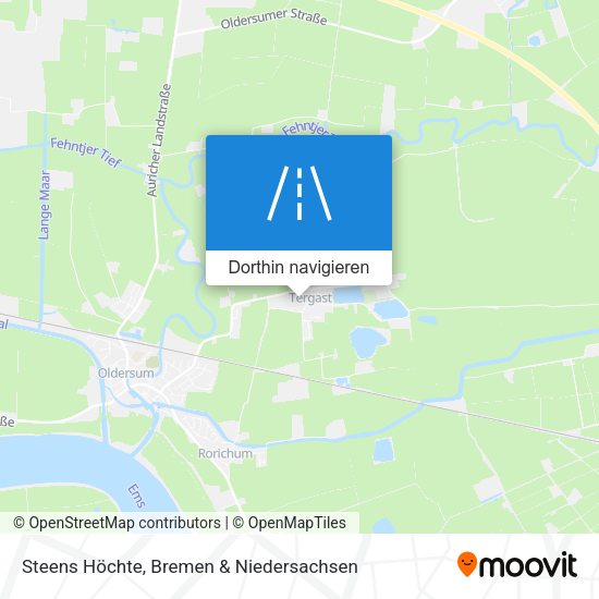 Steens Höchte Karte