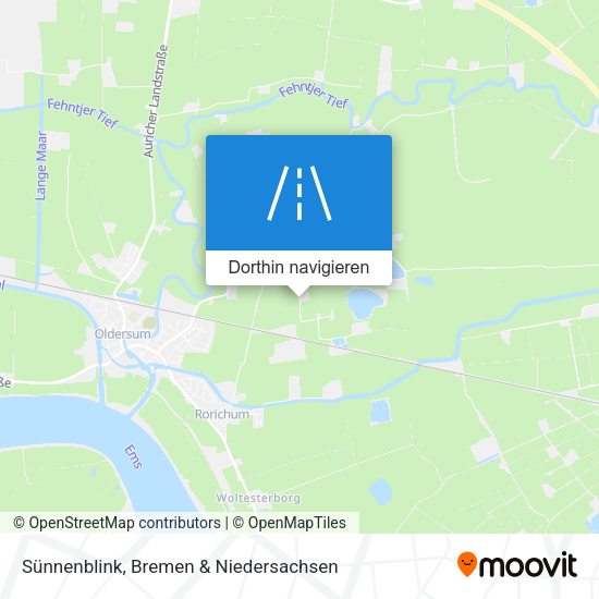 Sünnenblink Karte