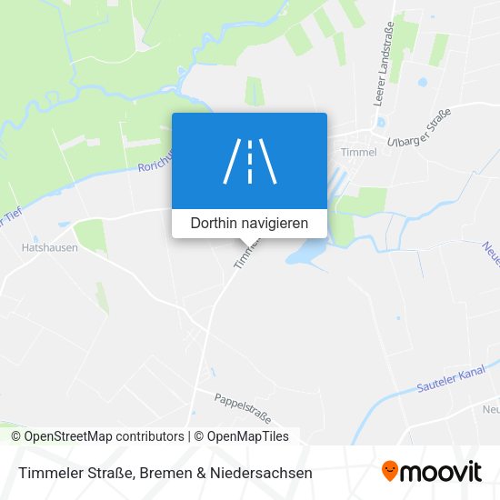 Timmeler Straße Karte