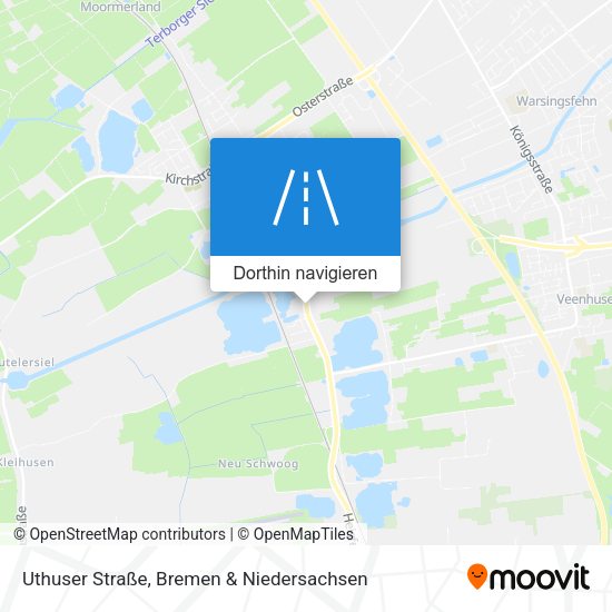 Uthuser Straße Karte