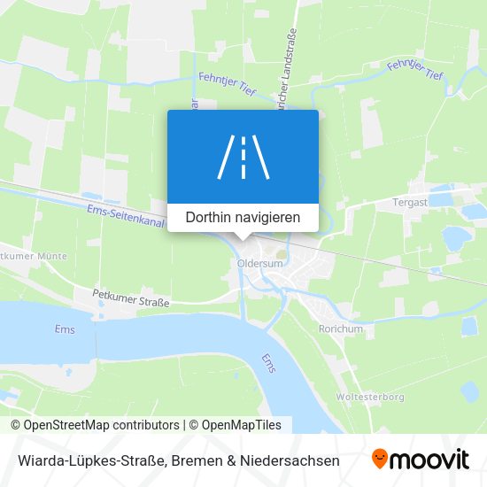 Wiarda-Lüpkes-Straße Karte