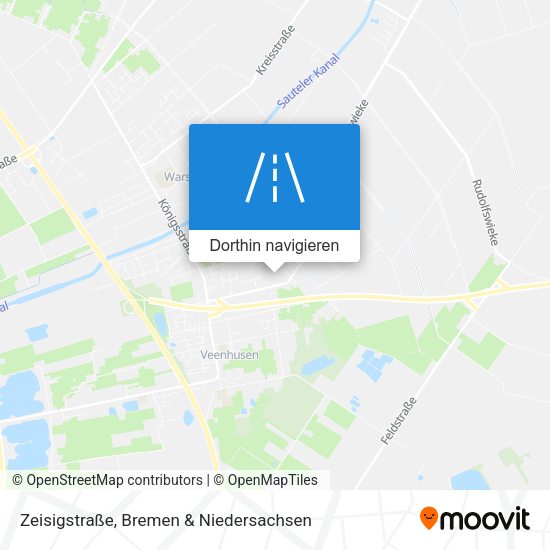Zeisigstraße Karte