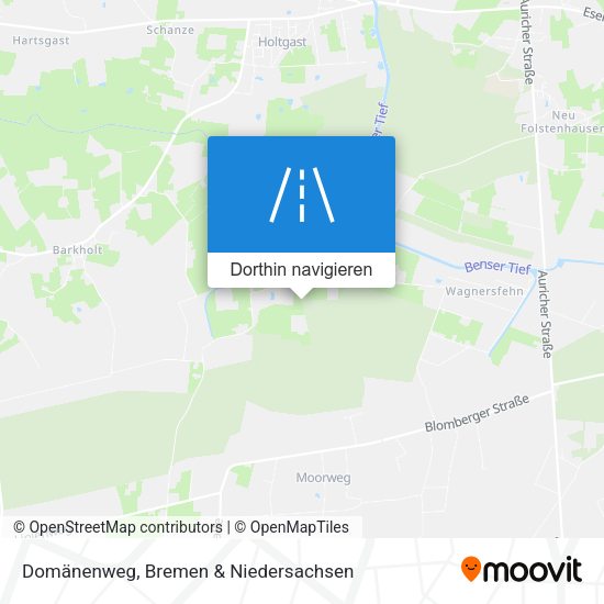 Domänenweg Karte