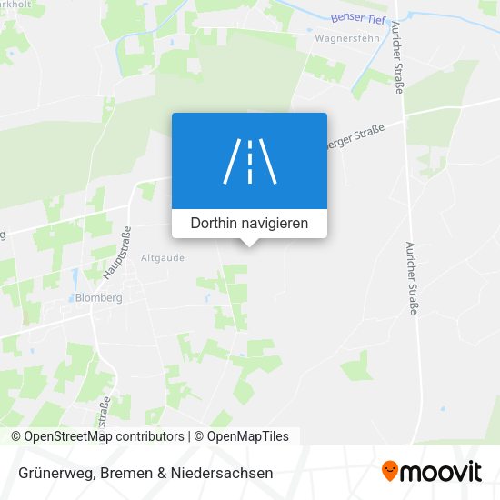 Grünerweg Karte