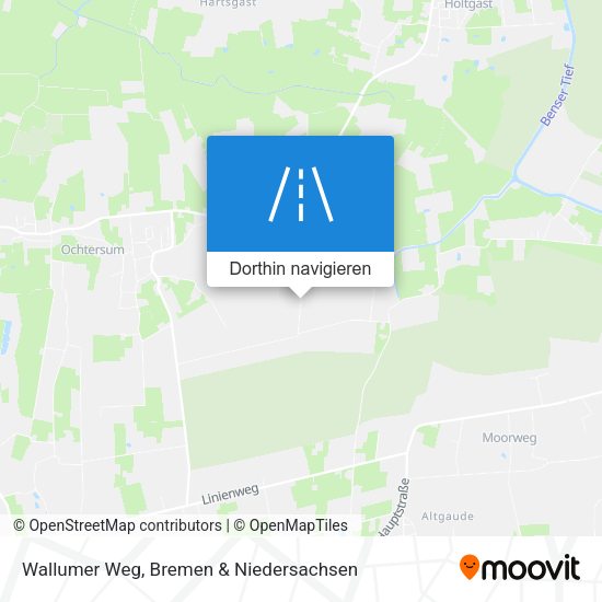 Wallumer Weg Karte
