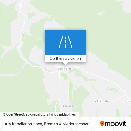 Am Kapellenbrunnen Karte