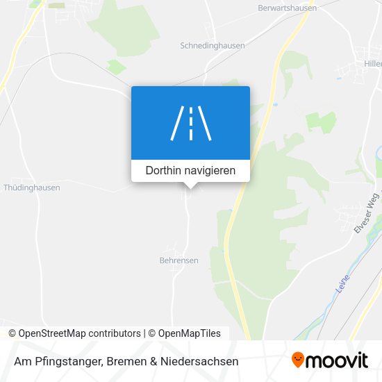 Am Pfingstanger Karte