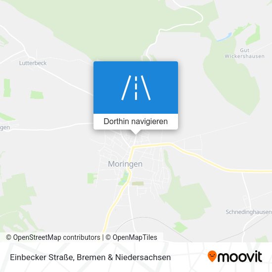 Einbecker Straße Karte