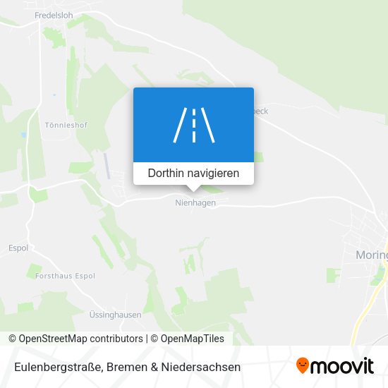 Eulenbergstraße Karte
