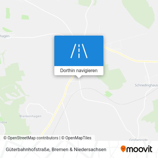 Güterbahnhofstraße Karte