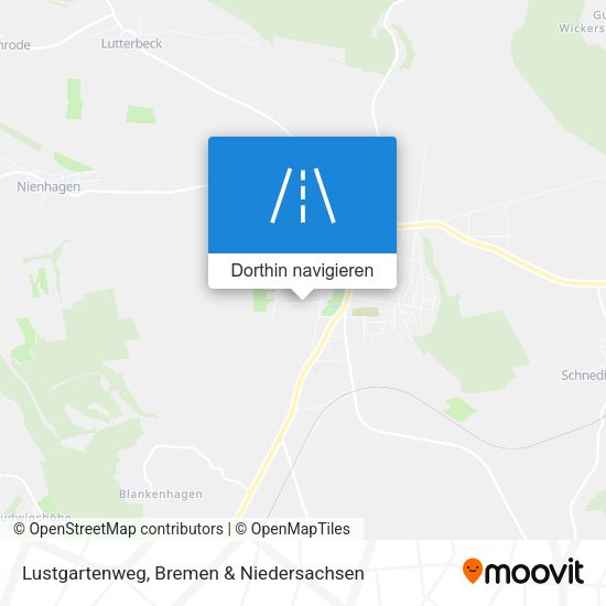 Lustgartenweg Karte
