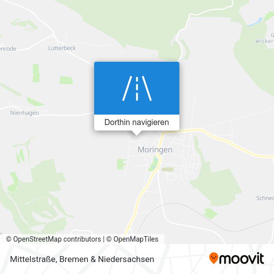 Mittelstraße Karte