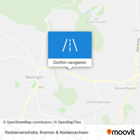 Reddersenstraße Karte
