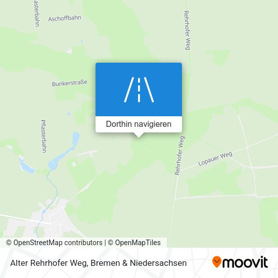 Alter Rehrhofer Weg Karte