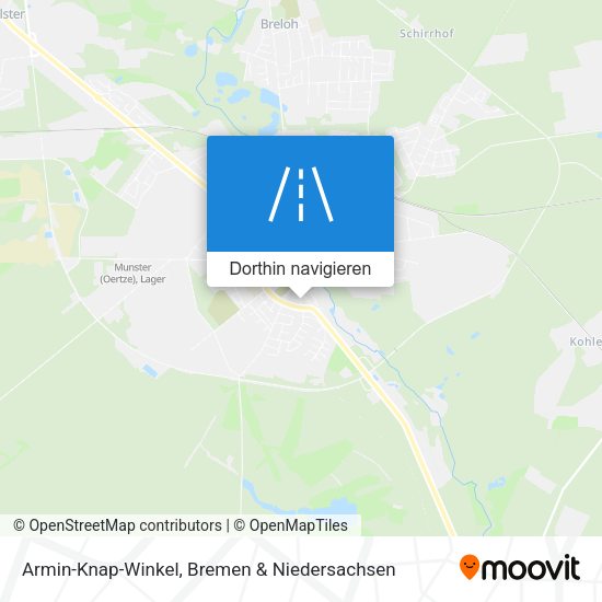 Armin-Knap-Winkel Karte