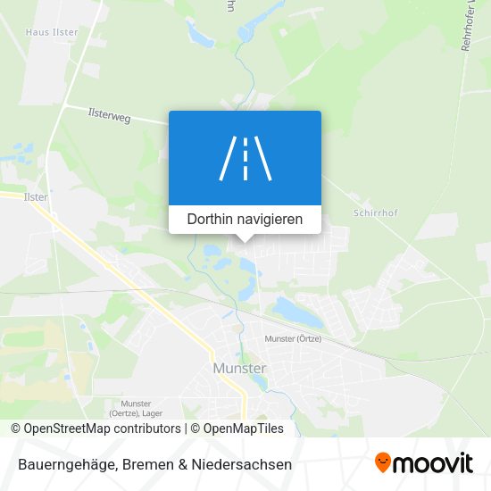 Bauerngehäge Karte
