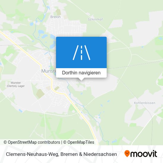 Clemens-Neuhaus-Weg Karte