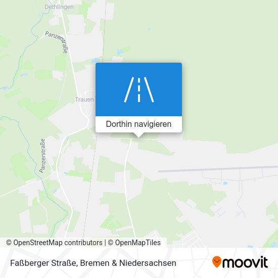 Faßberger Straße Karte