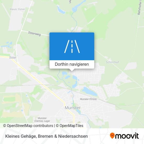 Kleines Gehäge Karte