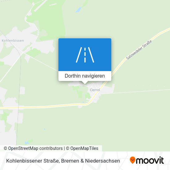 Kohlenbissener Straße Karte