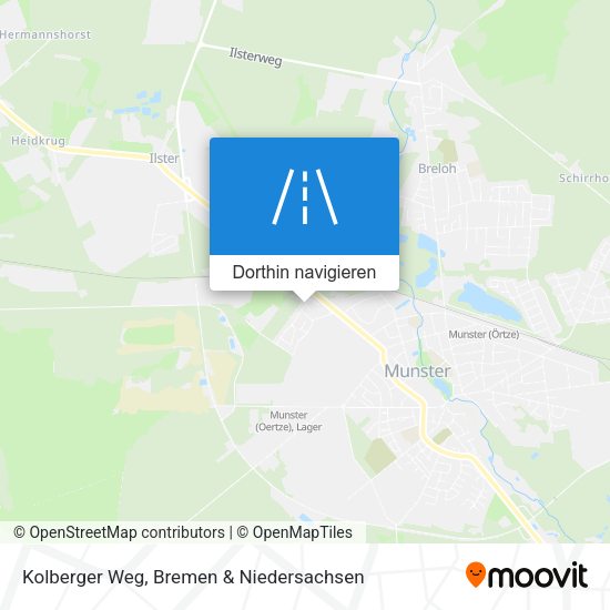 Kolberger Weg Karte