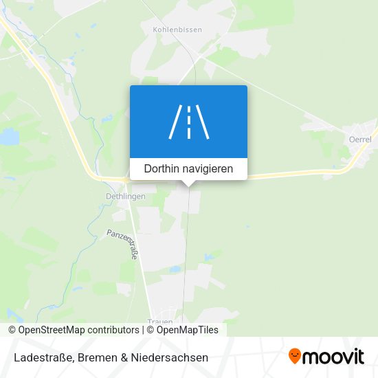 Ladestraße Karte