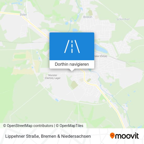 Lippehner Straße Karte