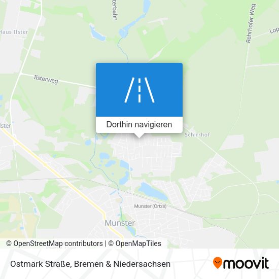 Ostmark Straße Karte