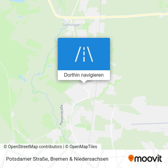 Potsdamer Straße Karte