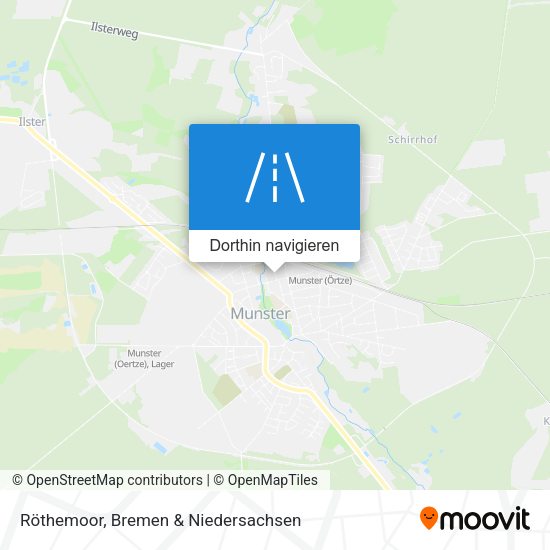 Röthemoor Karte