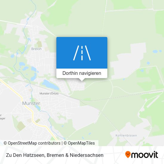 Zu Den Hatzseen Karte