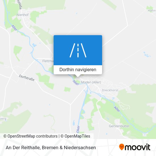 An Der Reithalle Karte