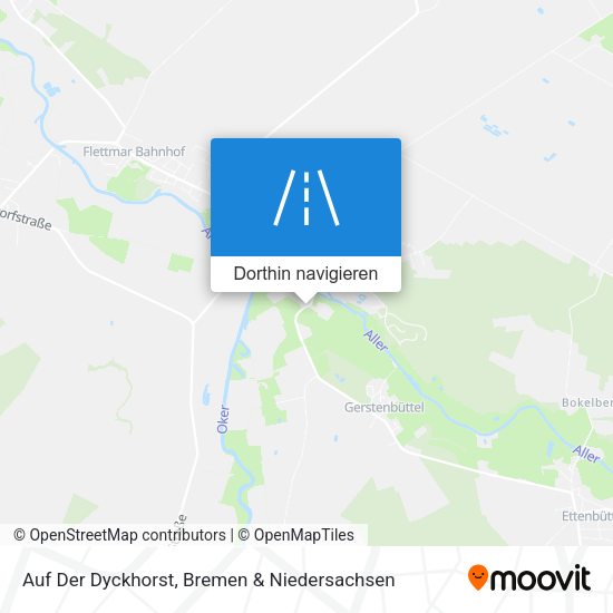Auf Der Dyckhorst Karte