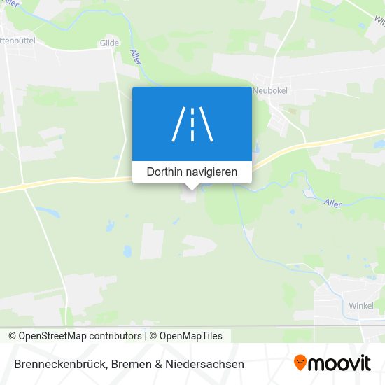 Brenneckenbrück Karte