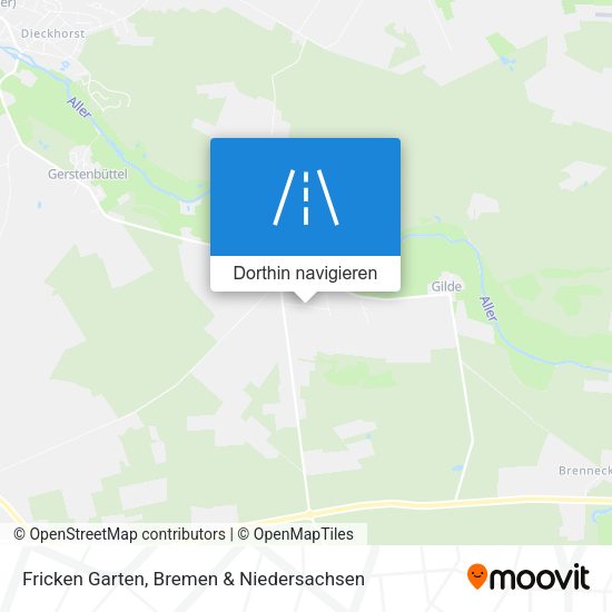 Fricken Garten Karte