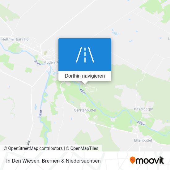 In Den Wiesen Karte