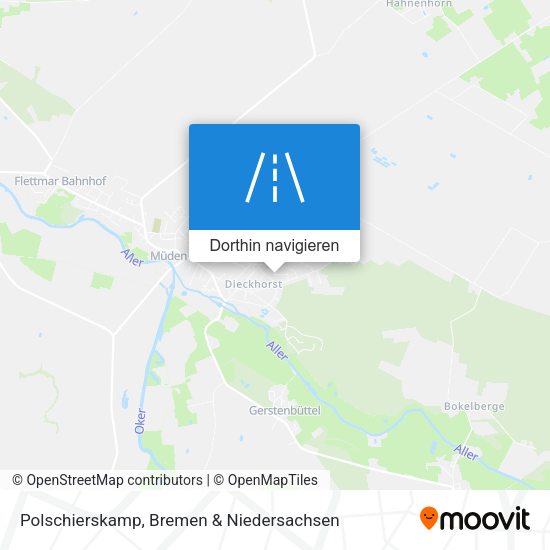 Polschierskamp Karte