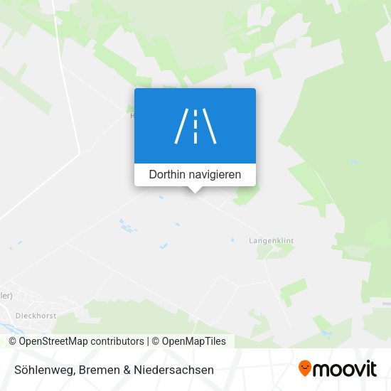 Söhlenweg Karte