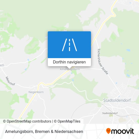 Amelungsborn Karte