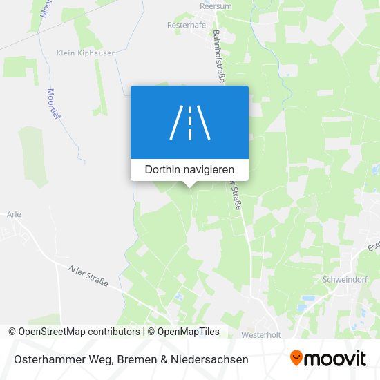 Osterhammer Weg Karte