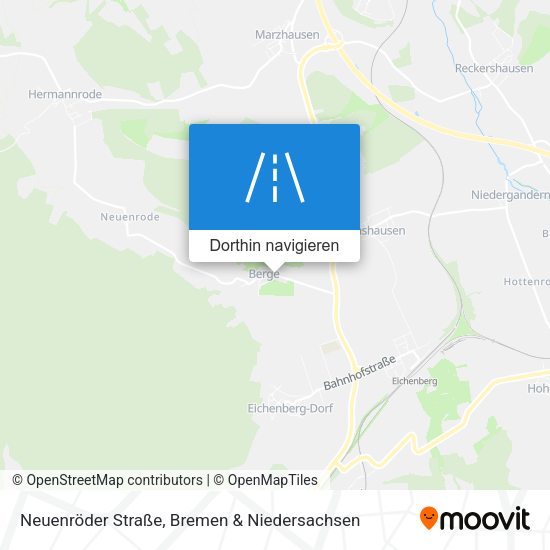 Neuenröder Straße Karte