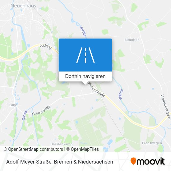 Adolf-Meyer-Straße Karte