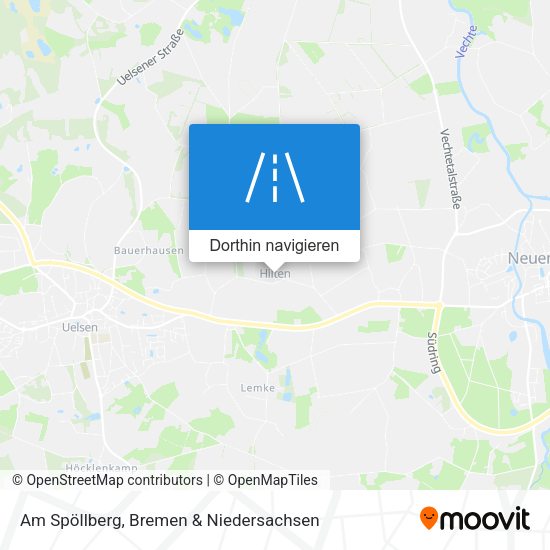 Am Spöllberg Karte