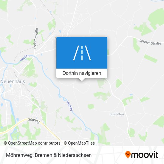 Möhrenweg Karte