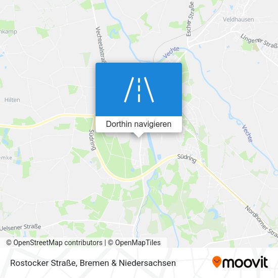 Rostocker Straße Karte
