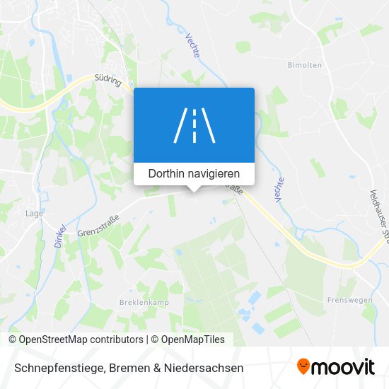 Schnepfenstiege Karte