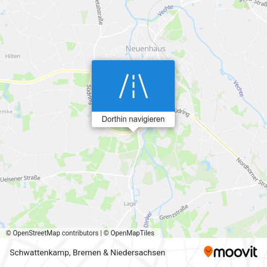 Schwattenkamp Karte