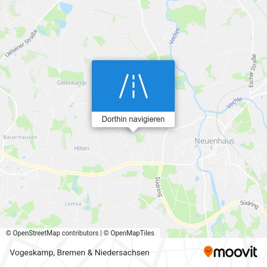 Vogeskamp Karte