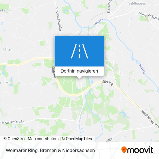 Weimarer Ring Karte