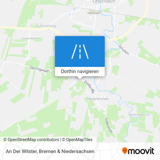 An Der Wilster Karte